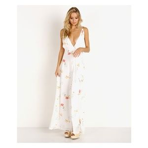 Capulet Maxine Maxi Dress Cream Floral | XS | NEW